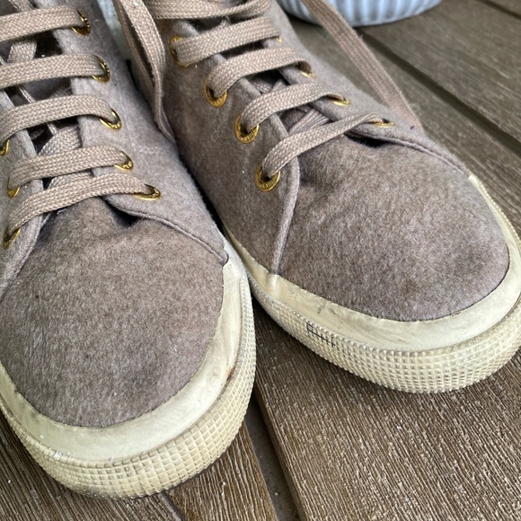 (Sold) Superga for The Row Cashmere High-Top - Picture 7 of 8